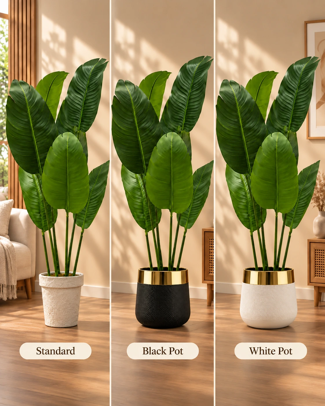 60 inch Artificial Banana Tree - Image 5