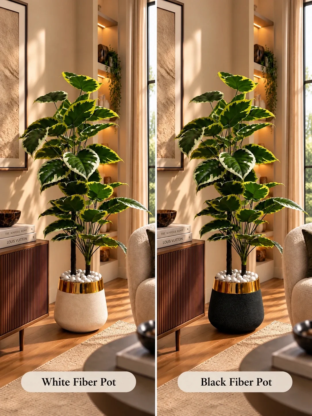 70 inch Tall Artificial Floor Plant - Image 4