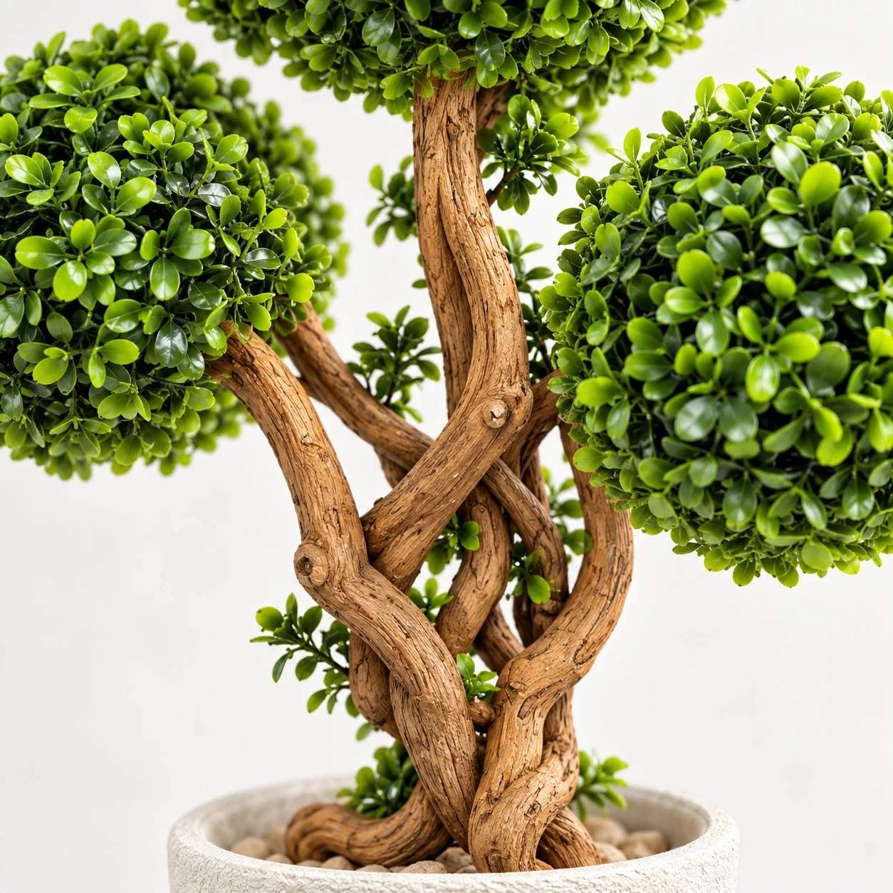 Three-Ball Artificial Topiary Tree - Image 4